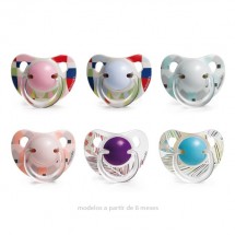 CHUPETE SUAVINEX ANATOMICO LATEX +6MESES 2UNIDADES 2