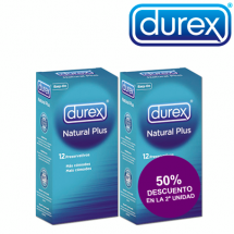 Durex Natural Plus 2 x 12 unidades