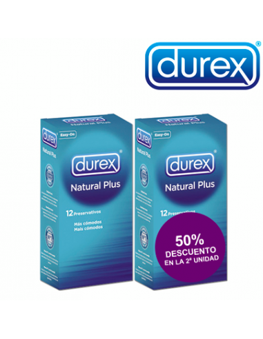 Durex Natural Plus 2 x 12 unidades