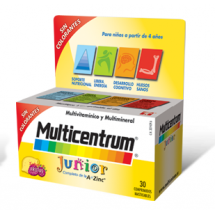 Multicentrum Junior 30 comprimidos masticables sabor a frutas