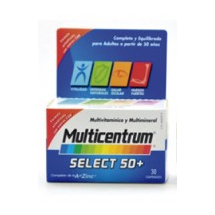 Multicentrum Select  50+ 30 comprimidos