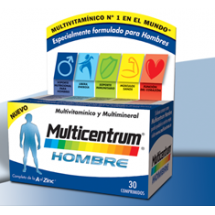 Multicentrum Hombre 30 comprimidos