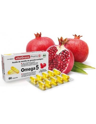 Vitalgrana Pharma Omega 5 60 Capsulas