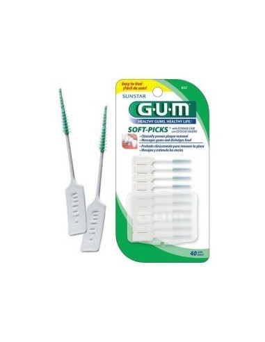 Gum Soft-Picks Fluoride 40 Unidades 