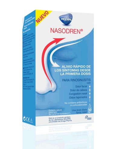 Mejoral Nasodren Spray Nasal 50 mg