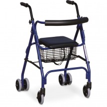 Andador Con Silla Cesta Y Ruedas