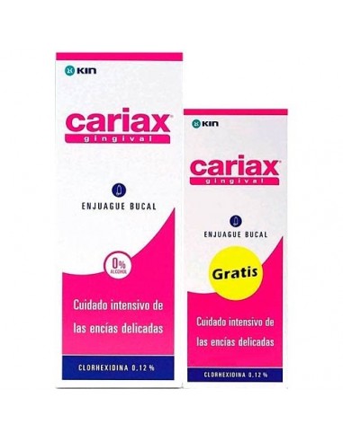 Cariax Gingival Enjuage 500 mL + Gratis 200 ml
