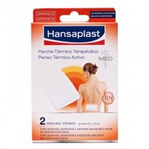 Hansaplast Parche Termico Terapeutico Grande 2 Unidades