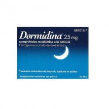 Dormidina 25   mg 14 Comp