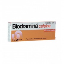 Biodramina Cafeina 12 Grageas