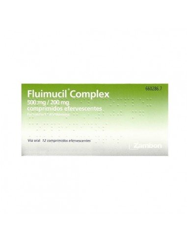 Fluimucil Complex 12 Comprimidos Efervervescentes