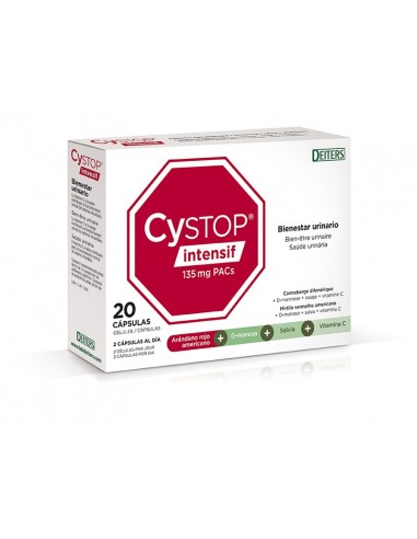 Cystop Intensif Bienestar Urinario 20 Capsulas