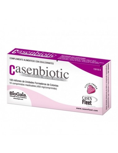 Casenbiotic Fresa 10 Comprimidos