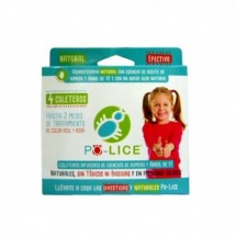 Po-Lice Coleteros Antipiojos 4 Unidades