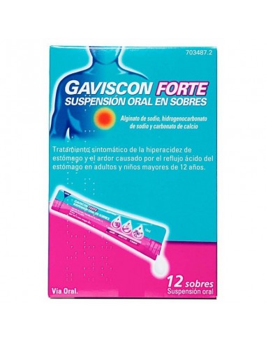 Gaviscon Forte 12 Sobres 10 ml Suspension Oral
