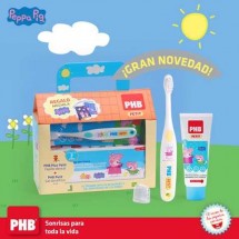 Phb  Pepa Pig Pack Cepillo+ Pasta+ Taza Pepa 
