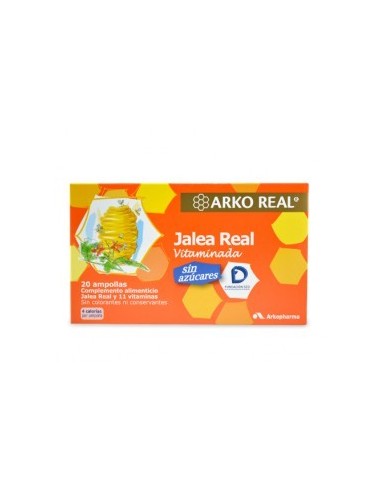Jalea Real 1000mg light 20 Ampollas
