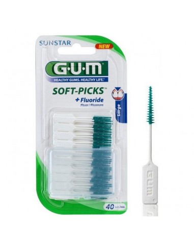 Gum Soft Picks Large 40 Unidades