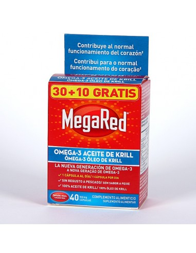 Megared 30 + 10 Capsulas