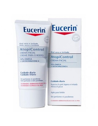 Eucerin AtopiControl Crema Facial 50 mL