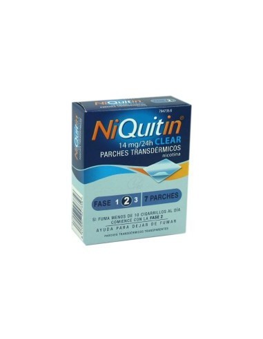 Niquitin Parche 14 mg 7 Unidades