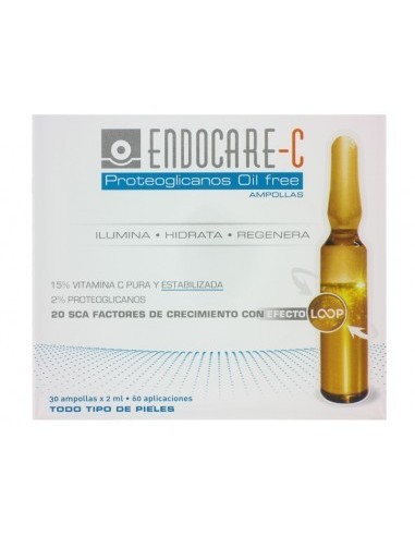 Endocare-C Proteoglicanos Oil Free 30 Ampollas