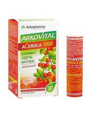Arkopharma Acerola 1000mg 30 Comprimidos 