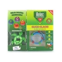 Relec Pulsera Antimosquitos Click Clack Tortuga