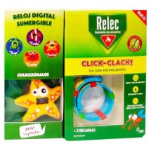 Relec Pulsera Antimosquitos Click Clack Estrella