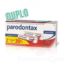 Parodontax Sin Fluor Duplo 2 x 75 mL