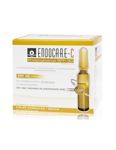 Endocare C spf 30 Proteoglicanos 30 Ampollas 2mL