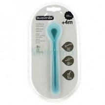 Suavinex Cuchara Silicona +4M